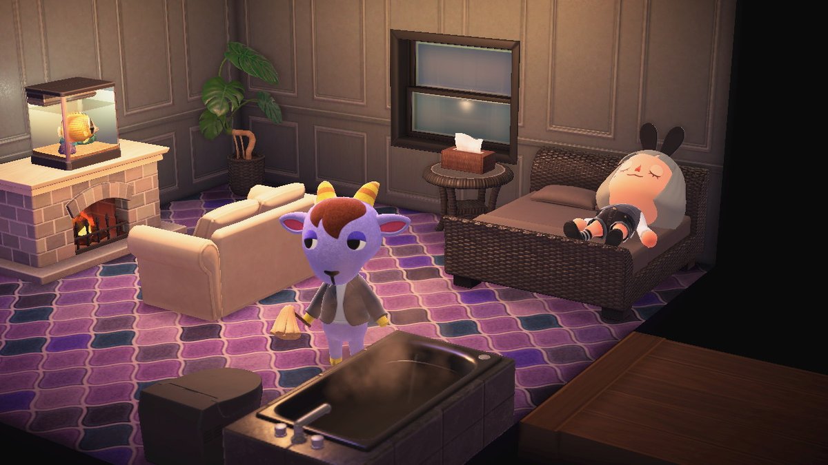 綠豆殼 Twitterissa 文青家真的很像愛情旅館 然後他還跟我分享小秘密 動物森友會