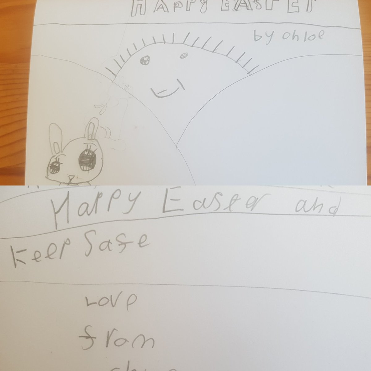 Dr Michelle Cordingley On Twitter Today S Post Made Me Smile Yesterday I Received My Letter From Boris Johnson Today I Received This Easter Card From My Niece And Nephew Missing Them
