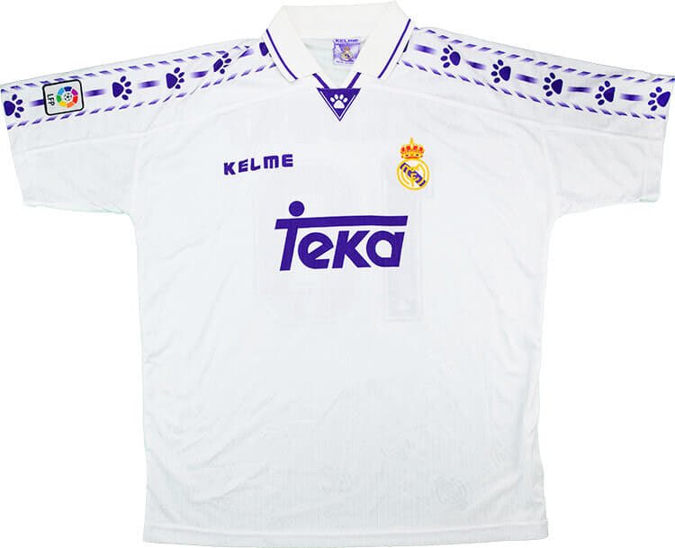 3) Real Madrid Home 96