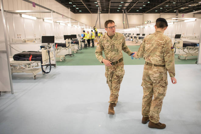 1/4This is Army FA Trustee Colonel Ash Boreham (RAMC),  @tintinmuppet , responsible for Womens football in the Army.In the space of nine days the ExcEl Centre in East London has been transformed into the NHS Nightingale Hospital, opened to treat COVID-19 patients this week.