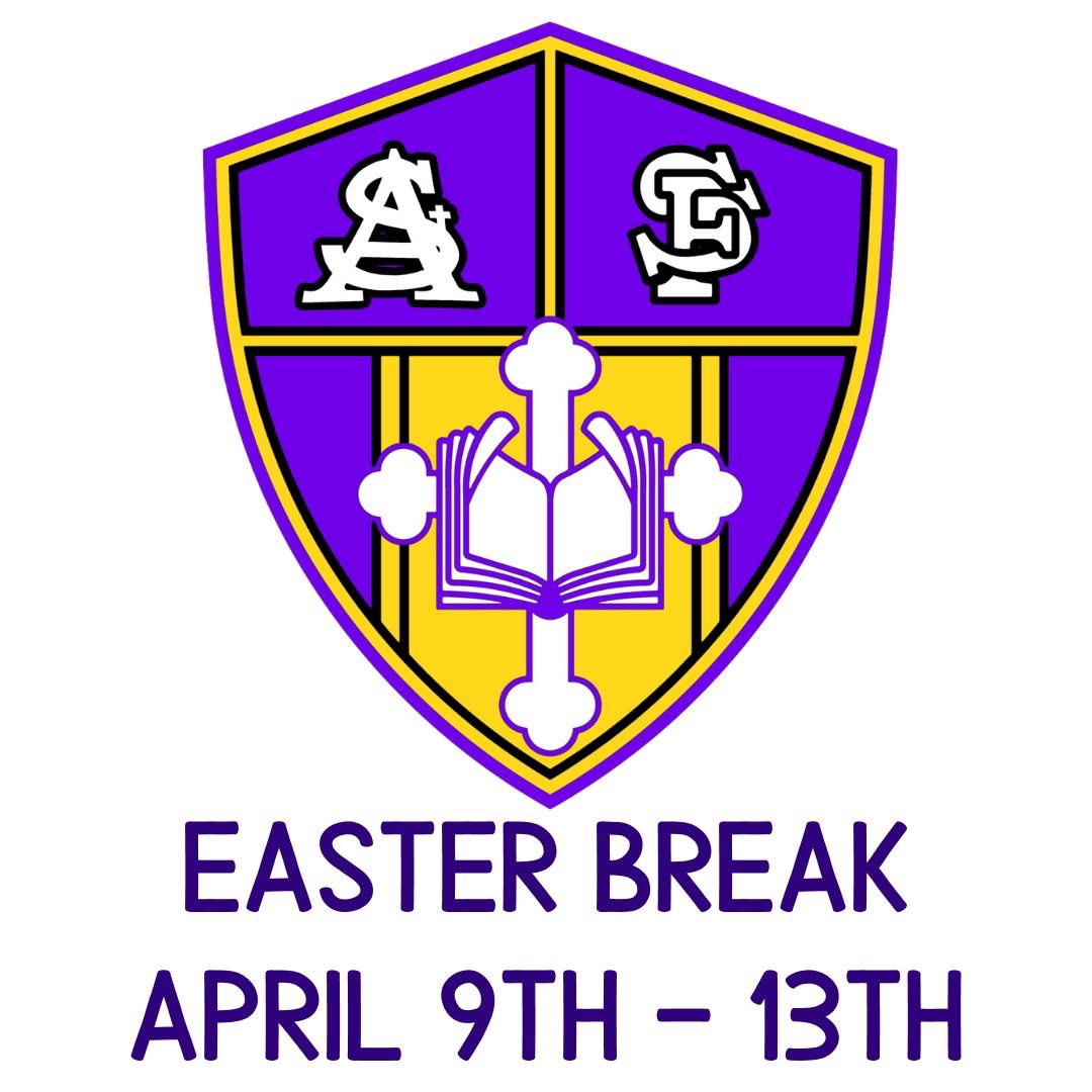 VburgCatholic's tweet photo. #VicksburgCatholicSchool's Easter break is Thursday, April 9th - Monday, April 13th. #FlashesDistanceLearning will resume on Tuesday, April 14th.
Please take this time to spend with your #family and to prepare how you will remotely join in #HolyWeek and #Easter services. https://t.co/HPgtKEjdIL