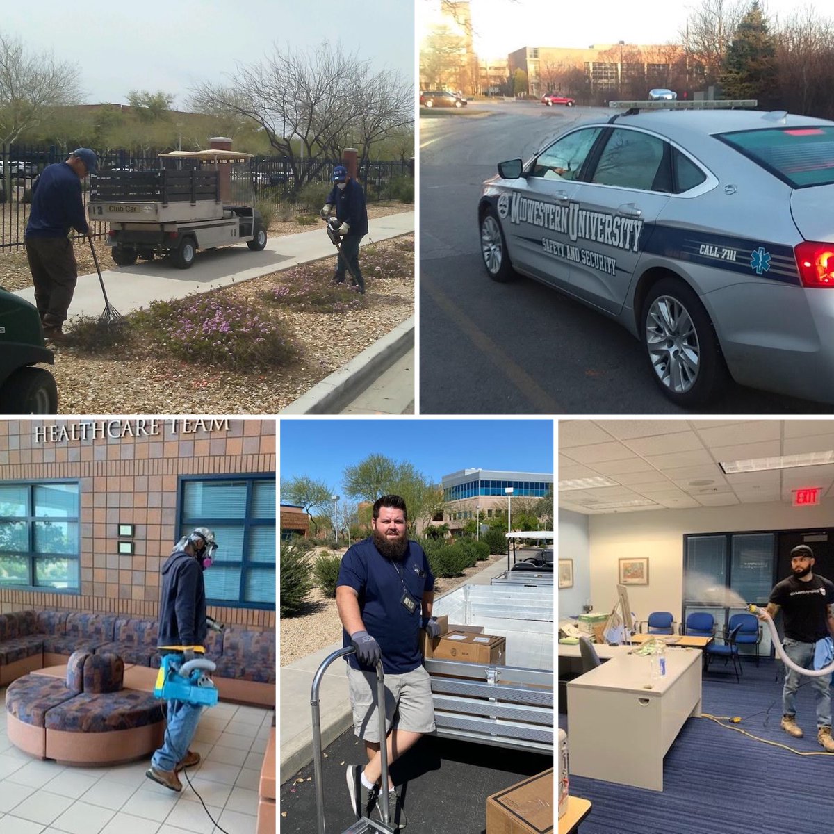 Midwestern University tweet media