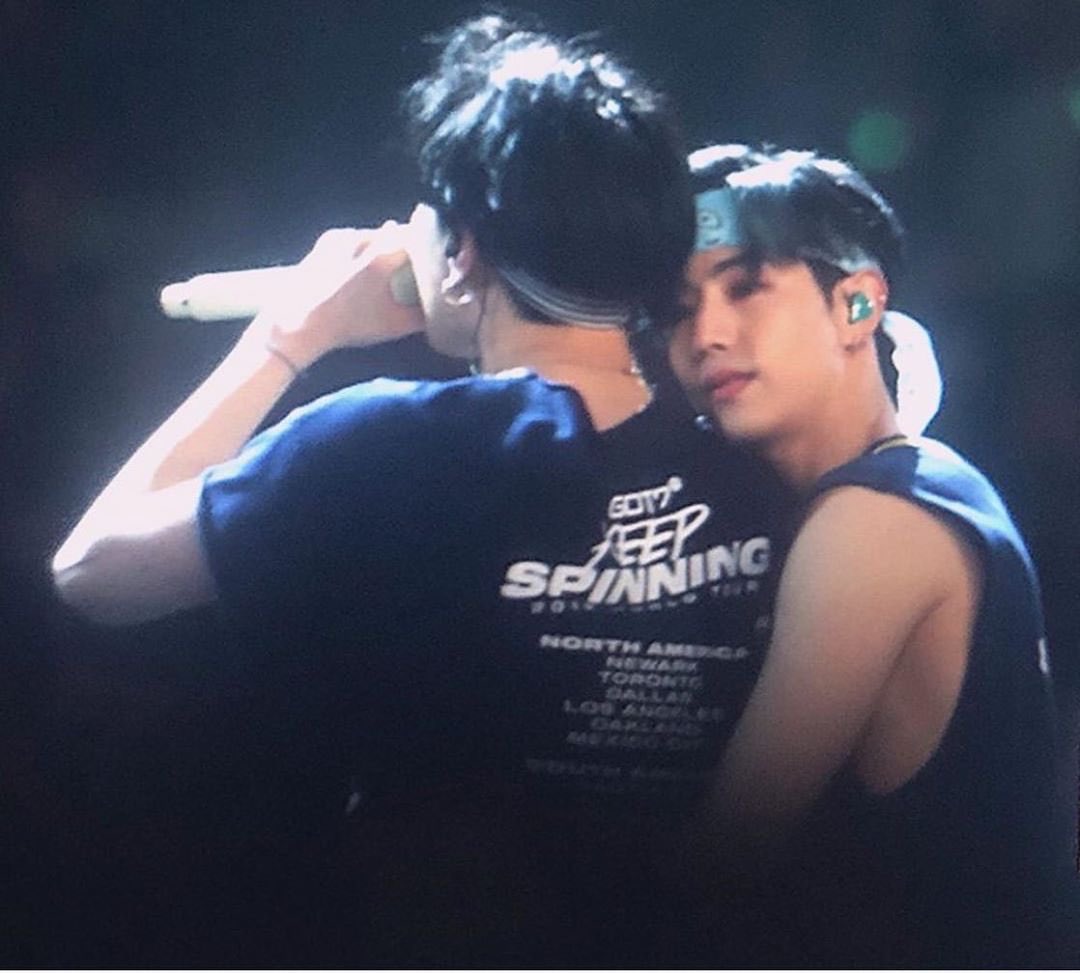 mark and yugyeom hugging A LOT: a thread #GOT7  @GOT7Official  #갓세븐