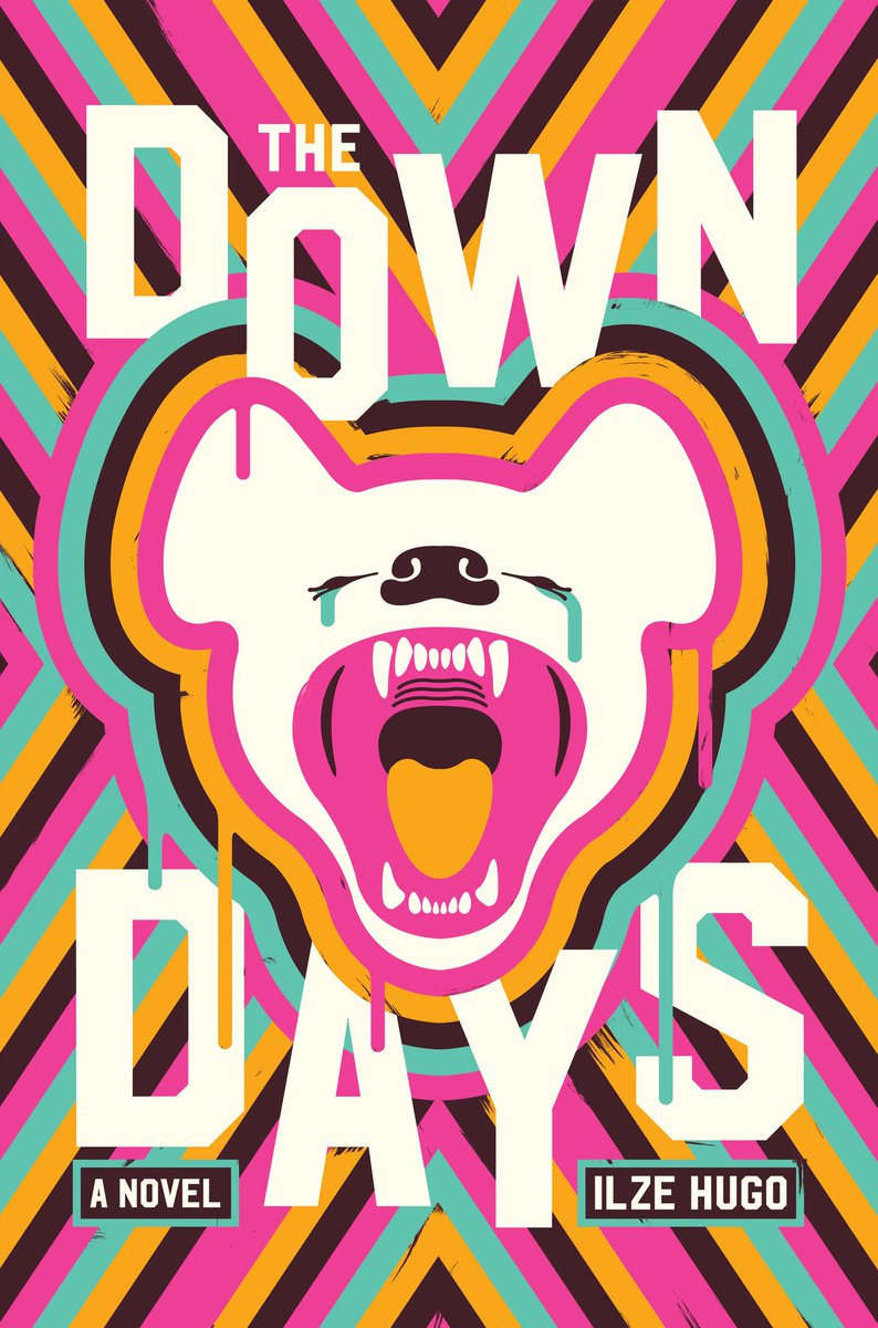 💖Shout out to @buronint and @res_rez for their work on this amazing cover for @IlzeHugo1's debut, THE DOWN DAYS, with colors inspired by Ankara fabric.💖