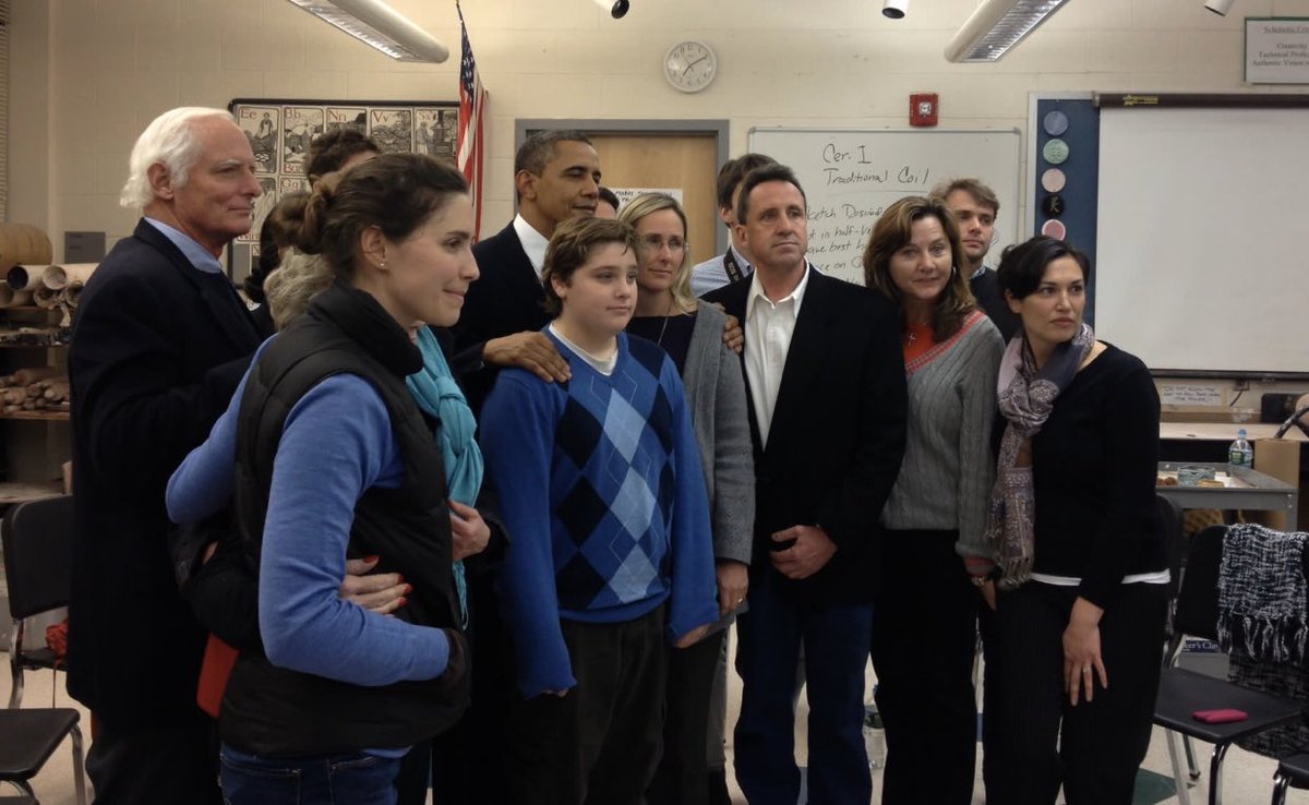 I met President Obama in a high school classroom. It was only a handful of days after my brother was killed in the 2012 Sandy Hook shooting. He spent hours meeting with all 26 families who lost someone in the shooting. You can only imagine the pain he experienced that day.