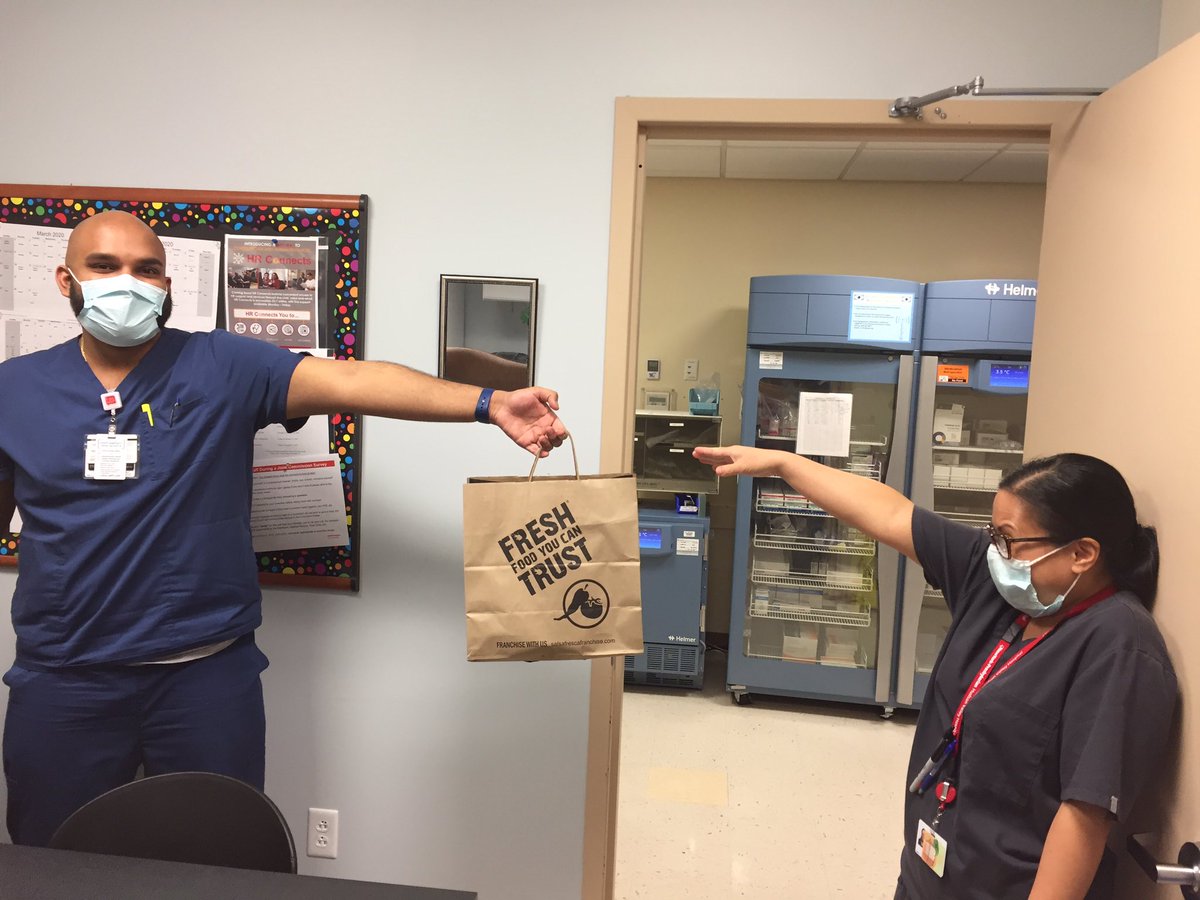 Practicing social distancing for food lol! Pharmacy heroes! So proud to be part of this team! #NYProud #NYPHudsonValley #NYPHeroes