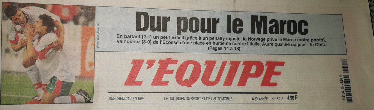 Suite à cette énorme "erreur d'arbitrage", les médias se déchaînent. La presse allume l'arbitre de toute part. Et L'Équipe n'y va pas de main morte.