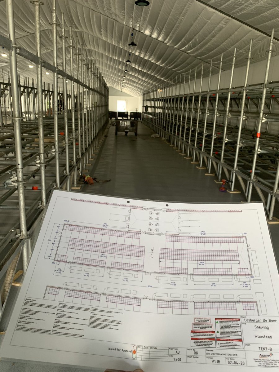 leesfc's tweet photo. One of the hardest and most surreal places I’ve ever worked in, setting up one of the many temporary morgues going up in the uk. This one is set up for over 2000 corona virus victims........ this shit is real! Stay at home, stay safe!!! #corona #stayhome #stayhealthy #COVID19 https://t.co/ocZ7UjvllE