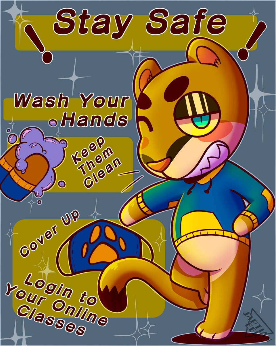 A Message from Connor the Cougar to all of Carstens' students #Carstensstaysafe