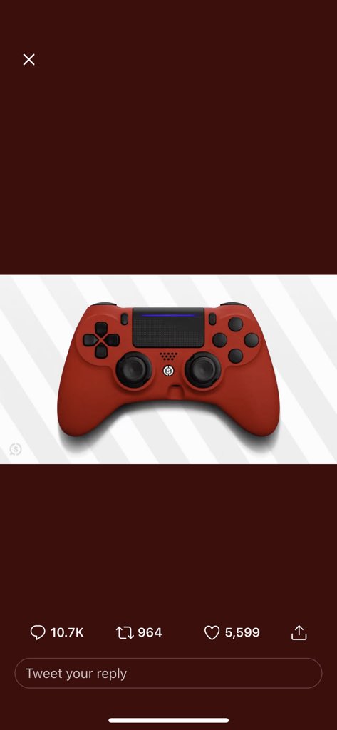 BCrespo98's tweet photo. @ScufGaming Got it guys - Need this controller in my life https://t.co/RiL6tlTa0n
