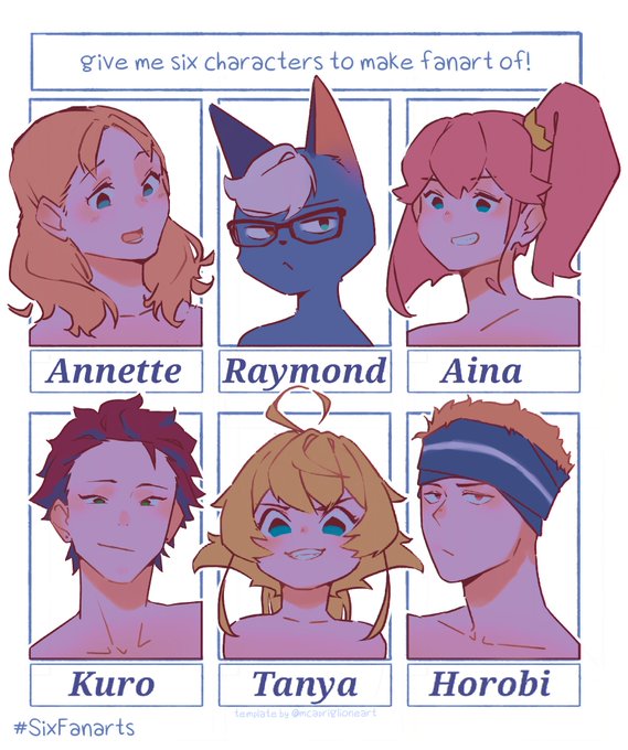 #sixfanarts 