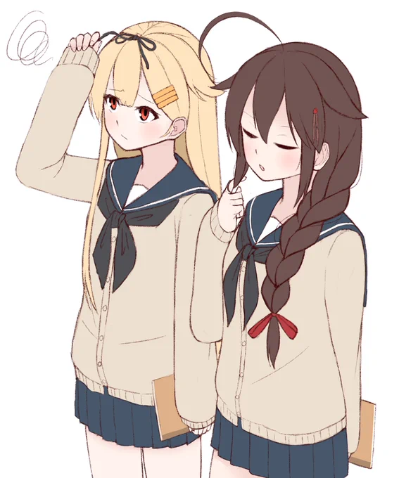 夕立「なんか変っぽい…」
時雨「いつもと変わらないよ。」なJKゆうしぐrkgk 