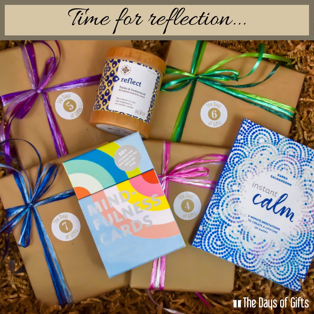 TheDaysOfGifts's tweet photo. Time to reflect at home, with family or in solitude. #Reflection #Mindfulness #SurvivalKit
https://t.co/oubf5E5RCz
#CelebrateEveryDay #TheDaysOfGifts #StayAtHome #StayHome #Easter #JustBecause #Surprises #UniqueCelebrations #Gifts #Gift https://t.co/OT8VFnM8In