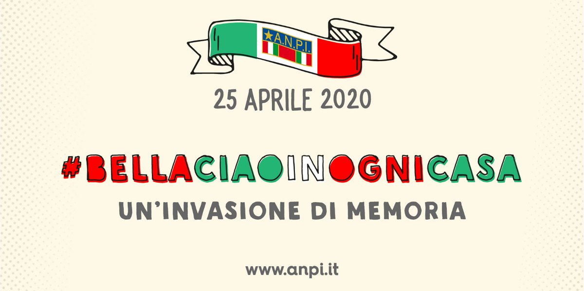 Anpinazionale's tweet photo. L'annuncio della Presidente nazionale ANPI, Carla Nespolo,  intervistata da https://t.co/qxyyvpsCDs: "Il 25 aprile Bella ciao in ogni casa alle ore 15"

Leggi l'intervista: https://t.co/f56dWvqA7b https://t.co/86J4xFRsd8