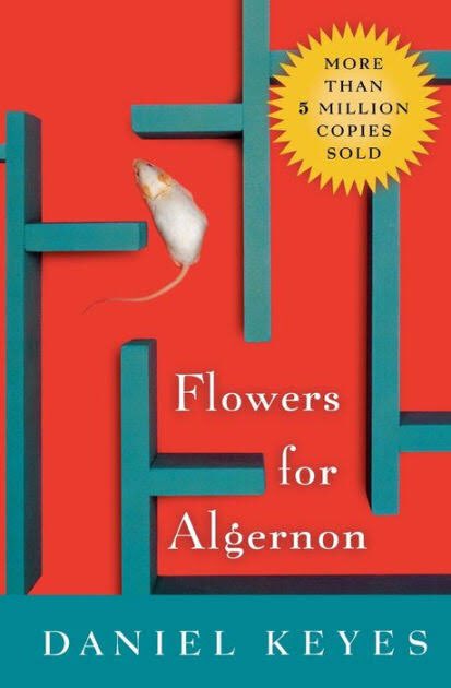 The last one is a heavy read so also picked something light to read on the side. Flowers for Algernon by Daniel Keyes. I’m just 6 progress reports in and already sobbing.  #quarantinereading