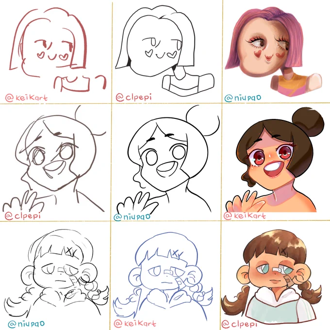 drawing our acnh reps! (with our eyes CLOSED!) ??
this is an old meme,,  but still alot of fun lmao

#acnh #animalcrossing 
@keikart @clpepi 