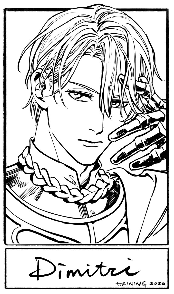 #Dimitri #SixFanarts 
Thank you everyone for the suggestion! Sorry I can't draw every characters but I will choice some of them I never draw before. 