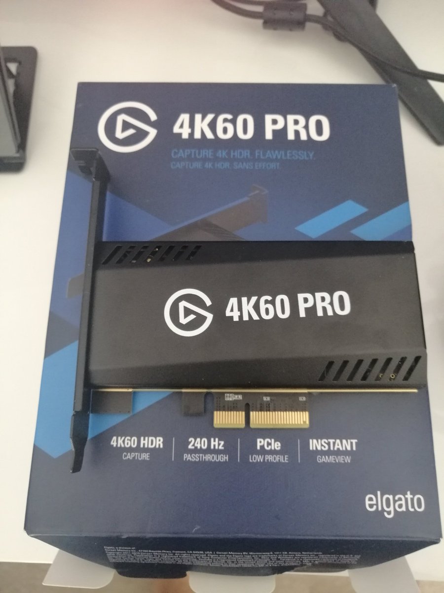 Biggest giveaway this year:

I brought the Elgato 4K60 pro as an upgrade.

My pc isn't compatible.

So I'll be giving it away to someone looking to take gaming to the next level

To enter:

Retweet.
Like.
Follow.

+ Drop channel links below/tag a streamer this may help