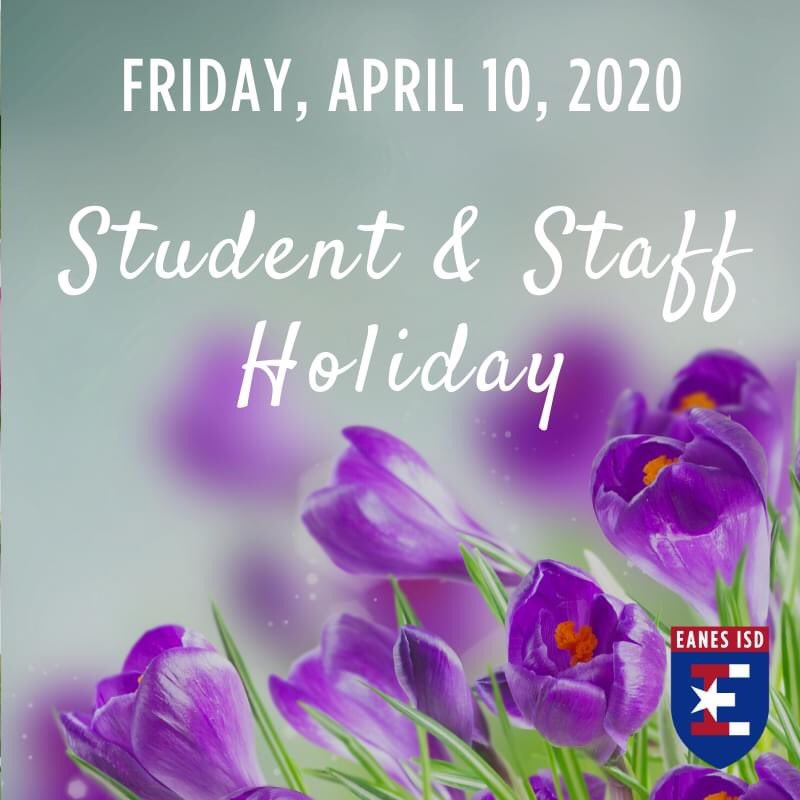 EISDCommEd's tweet image. Enjoy the three-day weekend! #EanesISD