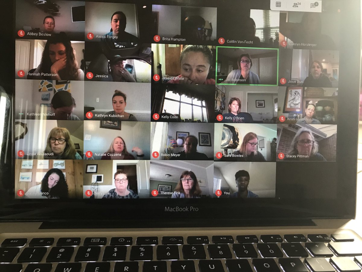 Tracy McCarthy, NBCT (@mrsmccarthy12) on Twitter photo This is what a SPED meeting looks like. Trying to serve our kids in a virtual world. @KatieNiehoffvb <a href="/KellyCoon4/">Kelly Coon</a> <a href="/CLESDolphins/">CLESDolphins</a> This is what a SPED meeting looks like. Trying to serve our kids in a virtual world. @KatieNiehoffvb <a href="/KellyCoon4/">Kelly Coon</a> <a href="/CLESDolphins/">CLESDolphins</a>