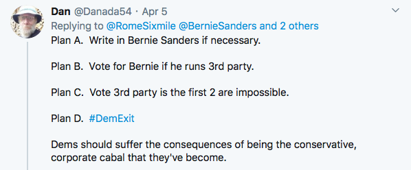 nevbav's tweet photo. @Ange_Amene The #BernieStans are NOT going to do unity.
They are doing this tripe... https://t.co/N2m5sOi06M