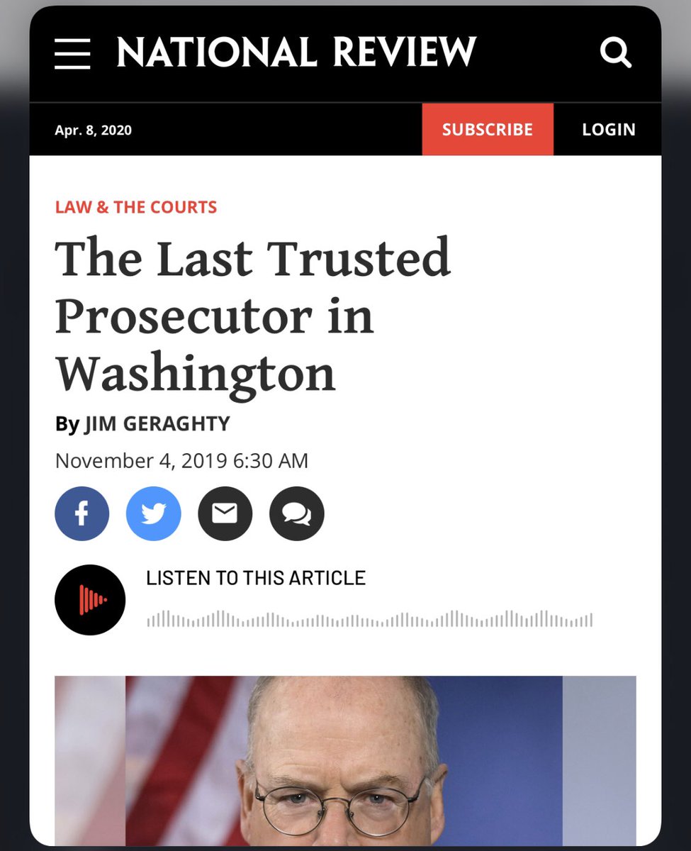 3910-  https://www.nationalreview.com/2019/11/john-durham-last-trusted-prosecutor-in-washington/ http://news.bbc.co.uk/2/hi/americas/8219763.stmQ