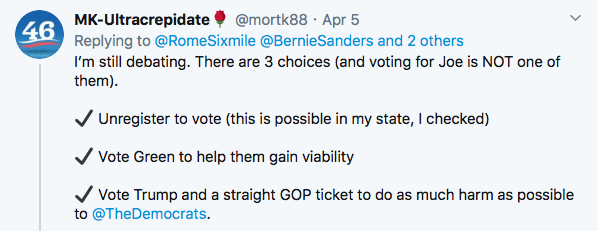nevbav's tweet photo. @biden_brigade #notSurprised
Grifter is going to grift.
and his #BernieStans are going to try and fuck up the general election. https://t.co/VCoyFJMl3Z