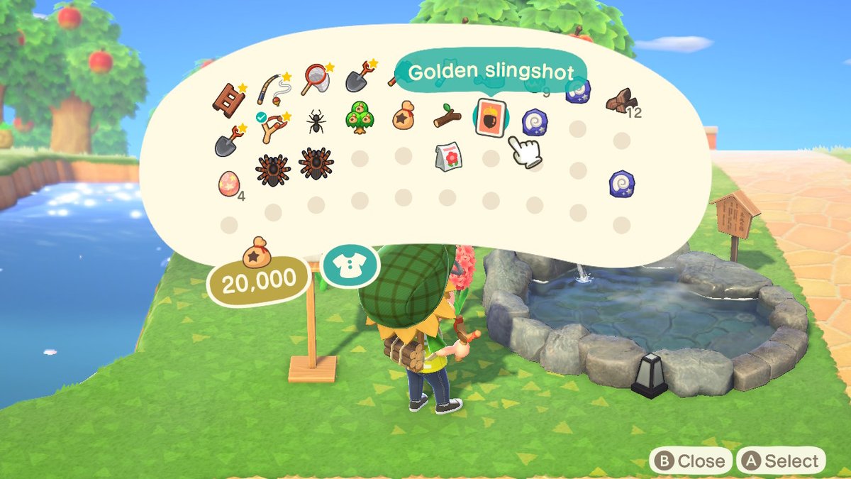 FERANATOR's tweet photo. 1st gold tool! #AnimalCrossing #ACNH #NintendoSwitch https://t.co/SES6PMMcRL