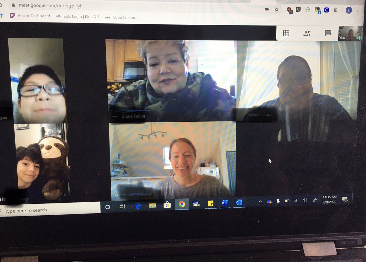 It was great connecting with a few of our students today!! <a href="/lincolnasd4/">Lincoln School</a> #ASD4ALL