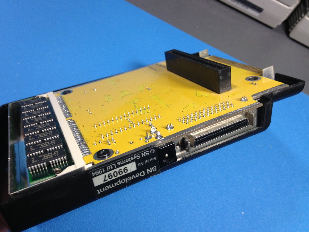 Sn64 Here are some additional shots of the “SN64” development cartridge for ...