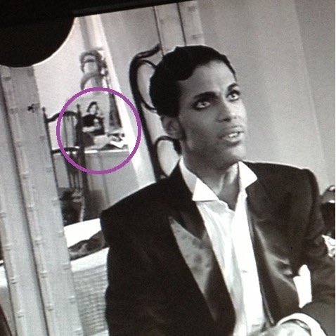 Joni’s seminal album “Hejira” appeared as a co-star/extra in the movie “Under The Cherry Moon”. One has been circled ( http://Prince.Org )See if you can spot the other.
