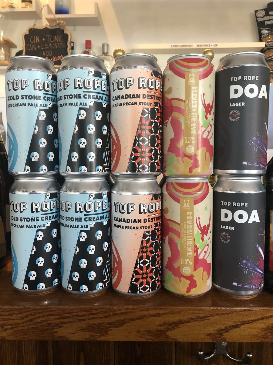 #PUMPDATE 
<a href="/MelwoodBeerCo/">MelwoodBeerCo</a> Takeover!
Also 
<a href="/TopRopeBrewing/">Top Rope Brewing</a> <a href="/brewyorkbeer/">Brew York</a> 
Cans just landed!!