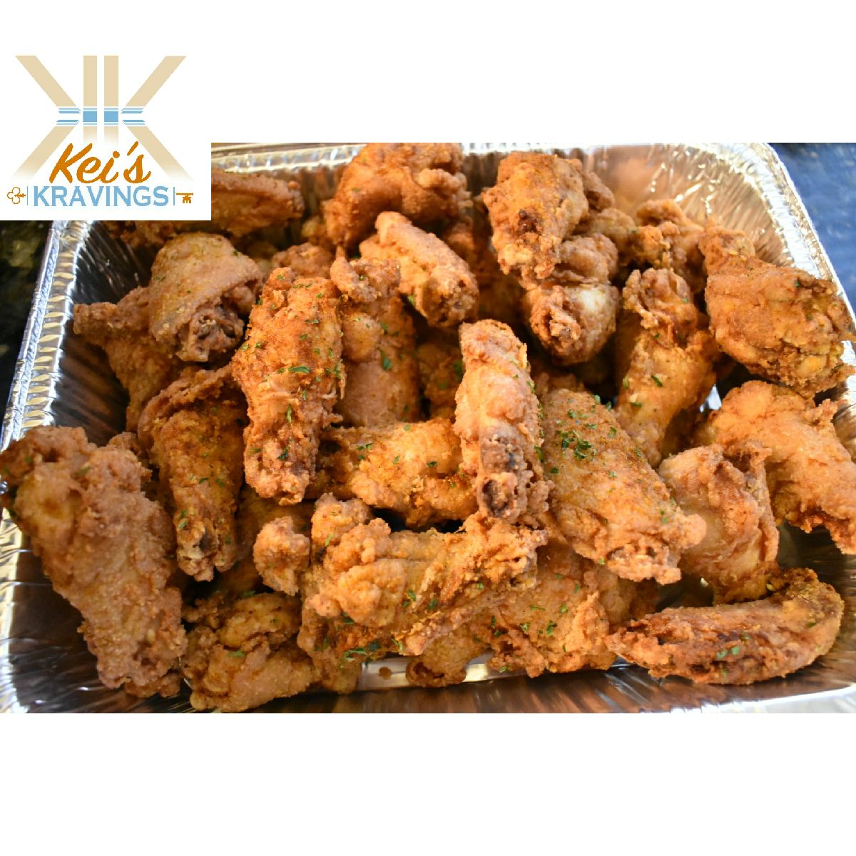 KeisKravings's tweet photo. Allergic to iodine or don't eat seafood..have you tried our seafood boil wings 🤔 https://t.co/afiGmOHqNt