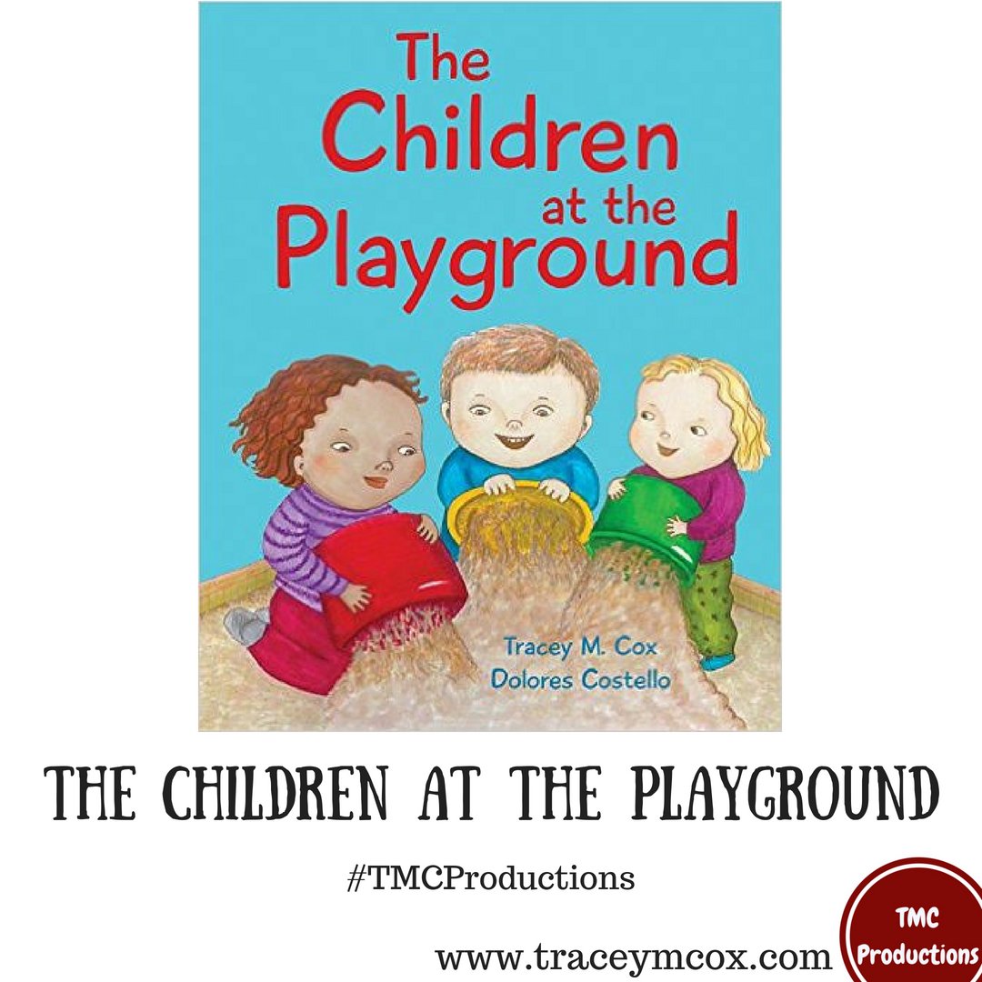 traceymcox's tweet photo. What fun can be found at the playground? Read THE CHILDREN AT THE PLAYGROUND to find out.  https://t.co/njYcLWdEFB #TMCProductions #kidlit #picturebook https://t.co/cXBgspbLEN