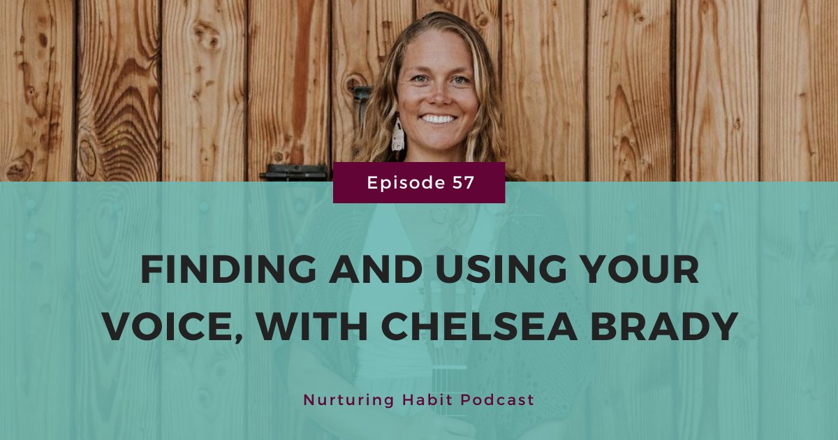 Chelsea is a singer and songwriter who works with women to begin to write their own songs. Why is this helpful? Because speaking your truth is powerful. Because learning to access that truth is a skill that will last a lifetime. 

nurturedmama.net/podcast-archiv…