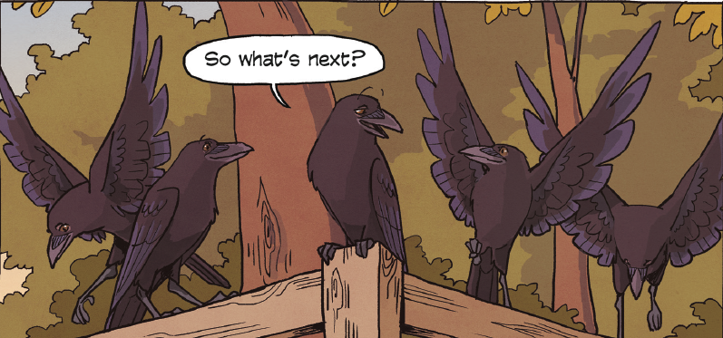 Think you know everything about crows?
Don't be a bird brain—these avian wonders are wicked clever. <a href="/kylavan/">Kyla Vanderklugt</a> shows how these winged geniuses solve puzzles, memorize enemies, and snatch all manner of snack in the delightful #ScienceComics: Crows. bit.ly/2IQkIPG