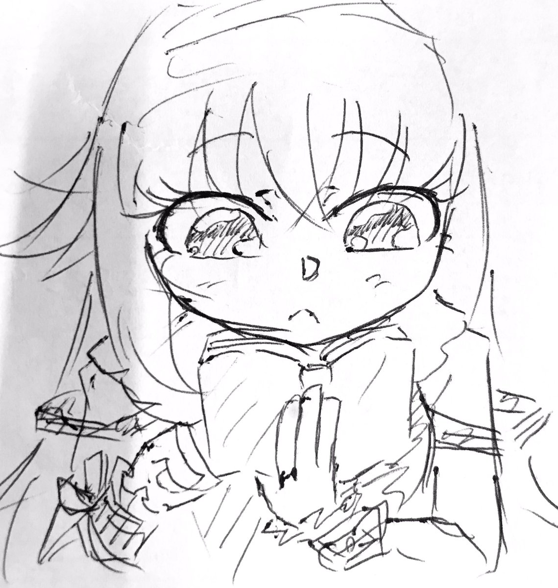 外出控えて構築悩んだり本読んだりしてそう

服ってどう描いたらいいんだろうね 