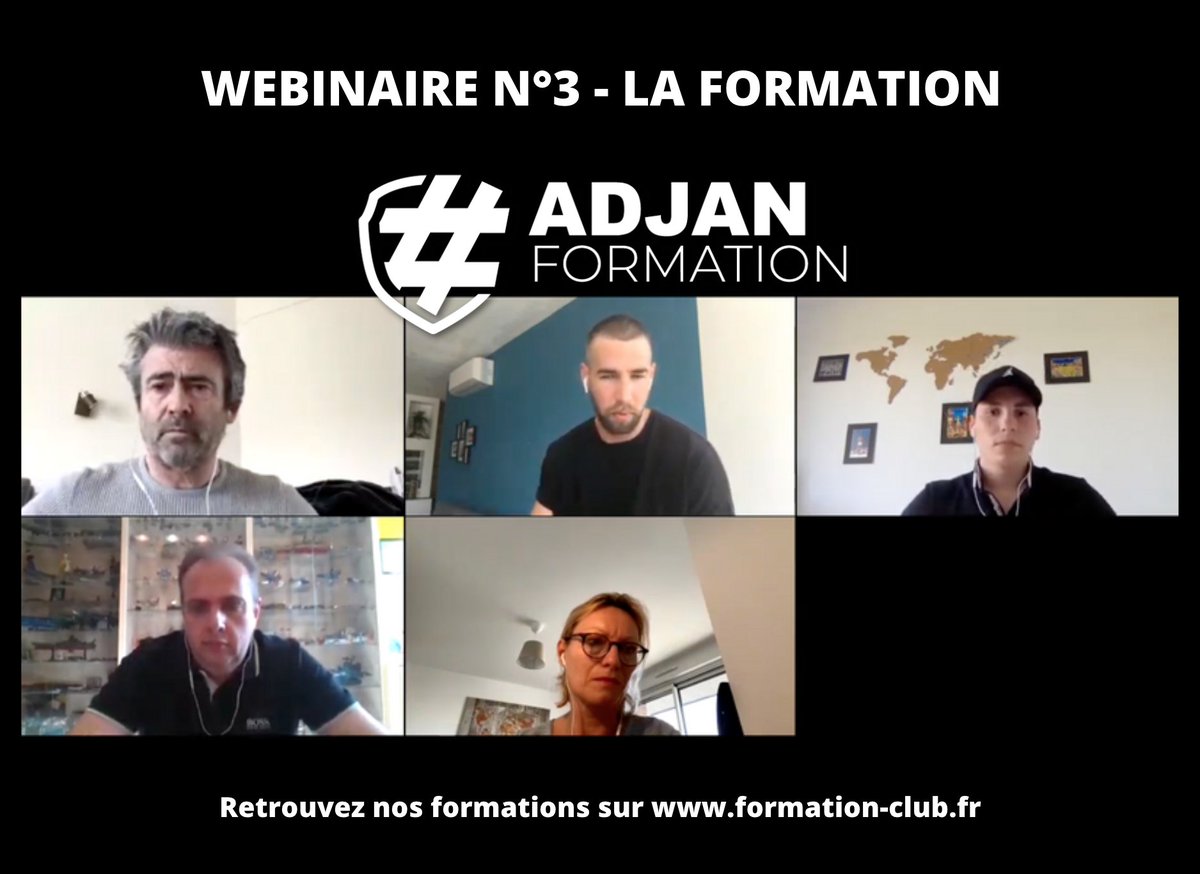 AdjanFormation's tweet photo. Webinaire du jour : L'importance de la formation dans le sport. Merci à @LKARABATIC_Off pour son intervention, ainsi qu'à Pierre-Mary Negrier président du Reims Métropole Hockey et Isabelle Chochoi, coach formateur consultant ! https://t.co/AnzPk6Yl17