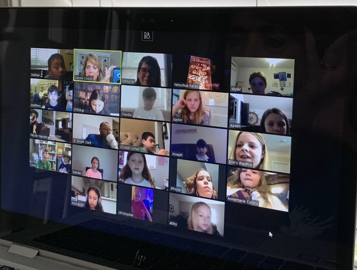 CaroleCounts's tweet photo. 3rd grade class meeting today! So great to see their sweet faces. Plus, we all sang Happy Birthday to one of our friends!! @BayEaglesSoar @ClearCreekISD https://t.co/fex5LL08IK