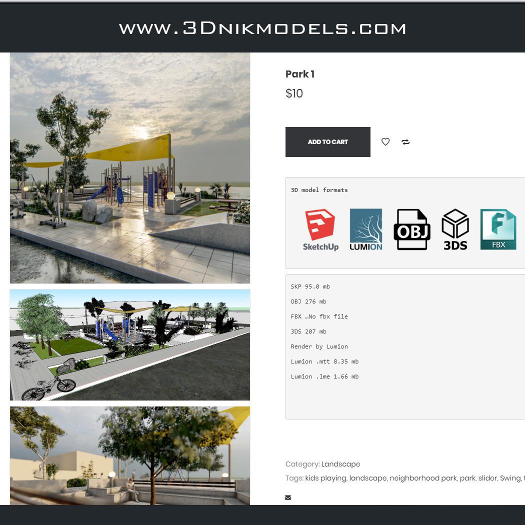 Landscape Design / download from 3dnikmodels.com sketchup / lumion #sketchup #lumion #rendering #render #modeling #3DModel #3dmodeling #3DS #architecture #arquitectura #interior #interiordesign #exteriordesign