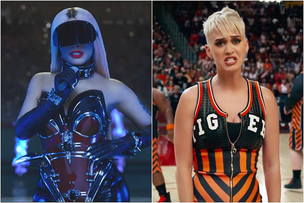 Nicki previously featured on Katy Perry’s May 2017 song “Swish Swish,” which is believed to be about Perry’s feud with Swift.