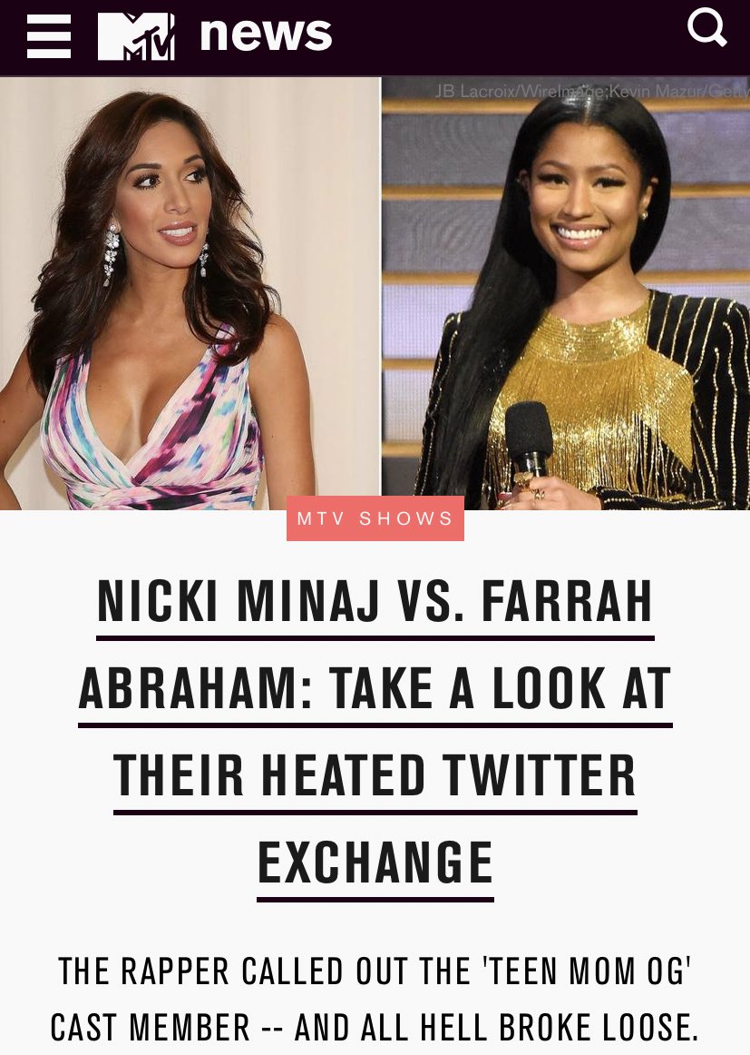 Ironically, there is a forced rhyme in this line (“clearer” and “Farrah”.)This could also be a dig to her beef with TV personality Farrah Abraham back in 2016, specifically when Farrah said to her, “To be clear my mom doesn’t help me I help her.”