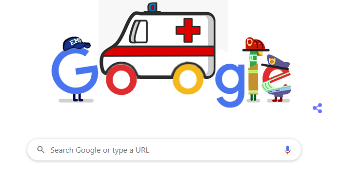 NYCEMSwatch's tweet photo. Hey @Google and @GoogleDoodles I fixed your 'Thank you' to 'Emergency services workers' that totally left out the Emergency Medical Service &amp; all the hard working EMTs and Paramedics that are on the front lines responding to Coronavirus ...you're welcome.
https://t.co/4MnOgtmOiK https://t.co/hF2n9eHeOT
