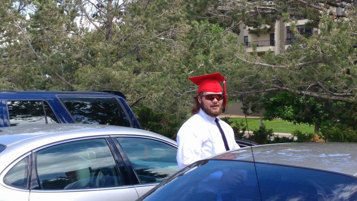 ShawnPalmer2211's tweet photo. It’s with a Heavy ❤️ we share the news that RHS Alumni Cody Lyster passes away last night of complications from COVID-19. Prayers to his family. Cody was a kind hearted young man that was a perfect example of a true Raider. https://t.co/BIUfnzv4gD