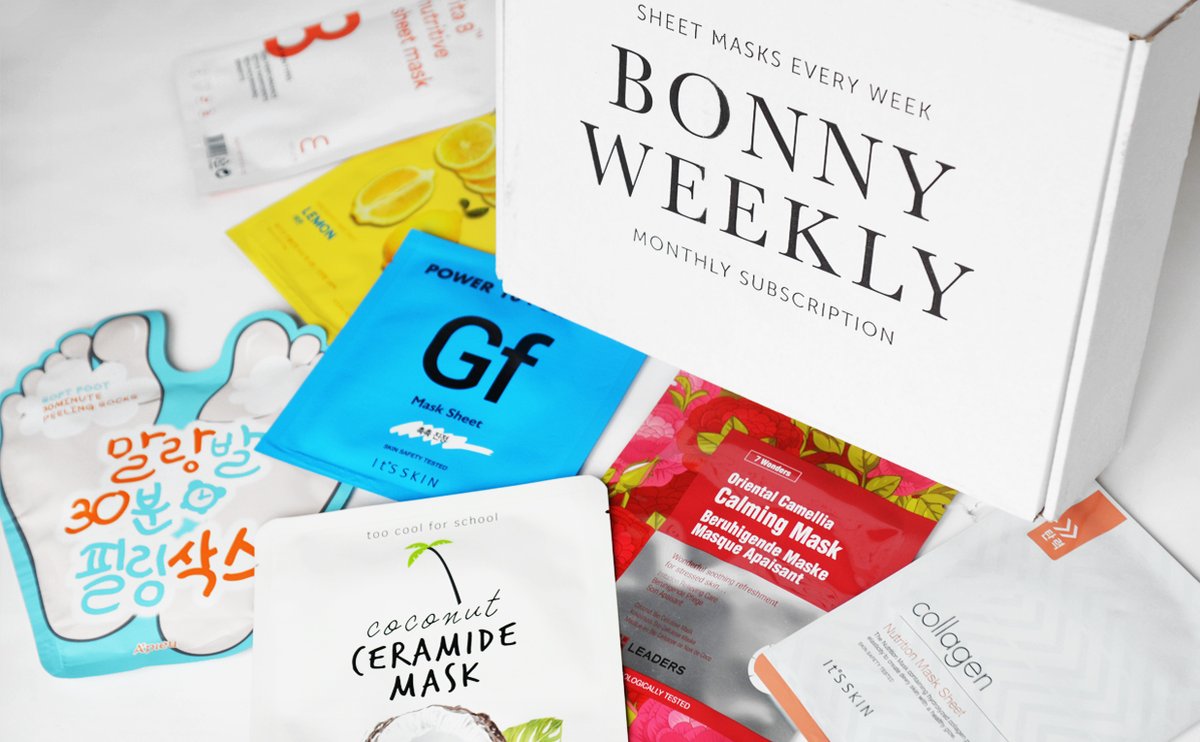 KBeauty_Europe's tweet photo. 20% off Bonny Weekly #bonnybonny #bonnyweekly #sheetmask #kbeau... https://t.co/ITzuhlqh0b