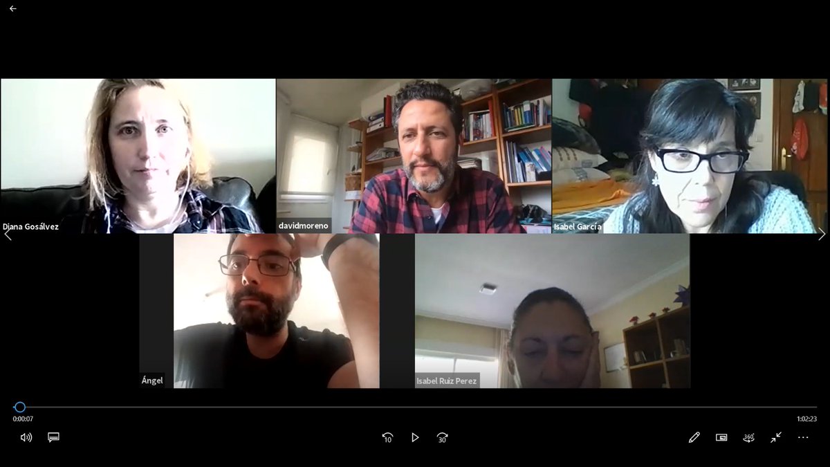 EASPsalud's tweet photo. Reuniones del equipo #EASP con el responsable de vacunas de Andalucía David Moreno @davidmorper Sigue el trabajo en el proyecto de formación y actualización en #Vacunas @saludand 
#EASPvirtual
#QuedateEnCasa https://t.co/4AL6Pks5BU