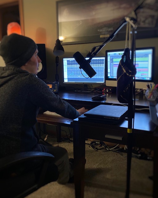 EricHessMusic's tweet photo. My wife has been making masks for hospitals in our area while I've found time to get back to work on recording new music.  How has your productivity changed since #covid19?
#StayHome #NewMusic #Masks4All https://t.co/GyO0te7Ppn