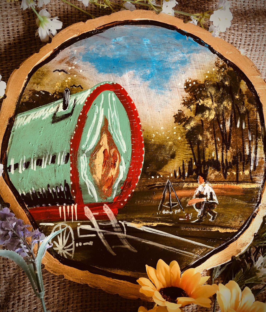 #Gypsy #gypsywagons #romanyart