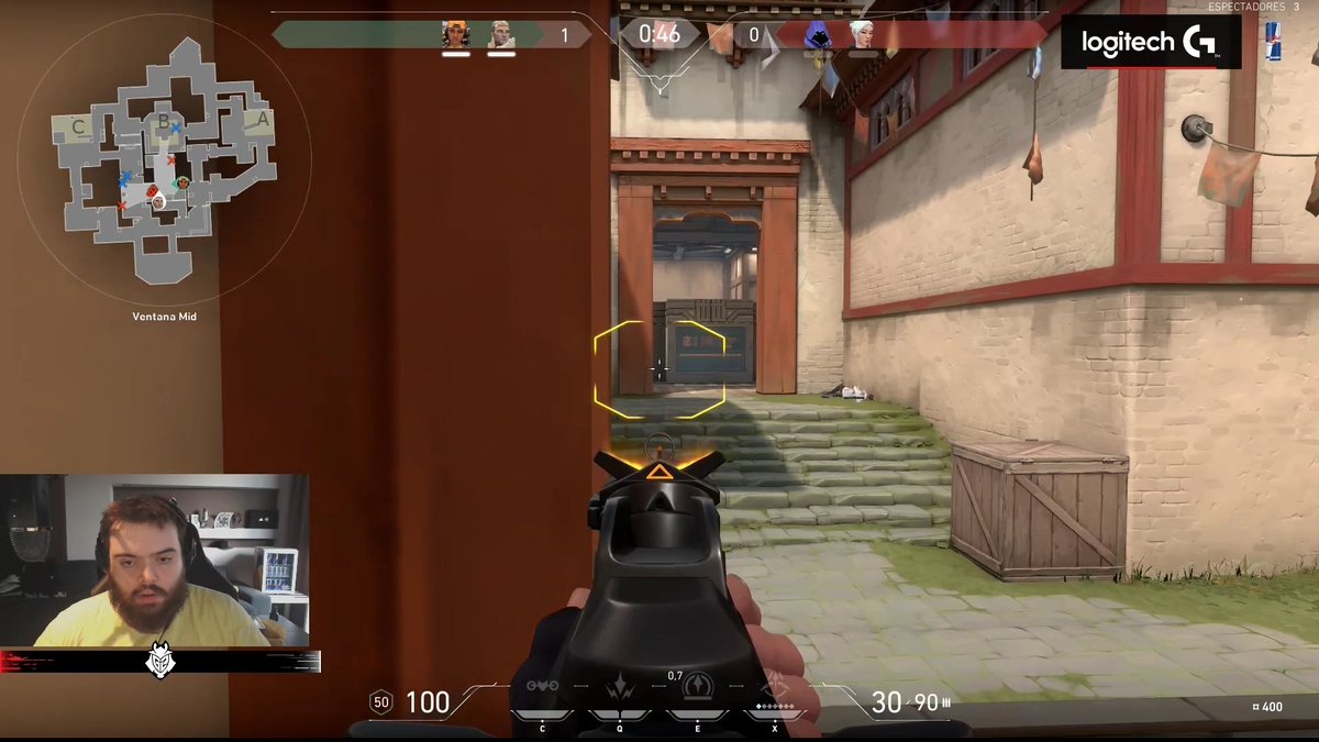mfreak00's tweet photo. Jugando al @VALORANTes 

@Mixwell: Rotamos por detrás
@G4G_Revenant: Estan entrando en C
@ulisesprieto: Tiro humo
@KNekro: Os cubro
@IbaiLlanos: ¿Que día de la semana es? https://t.co/T6jrFo28gt