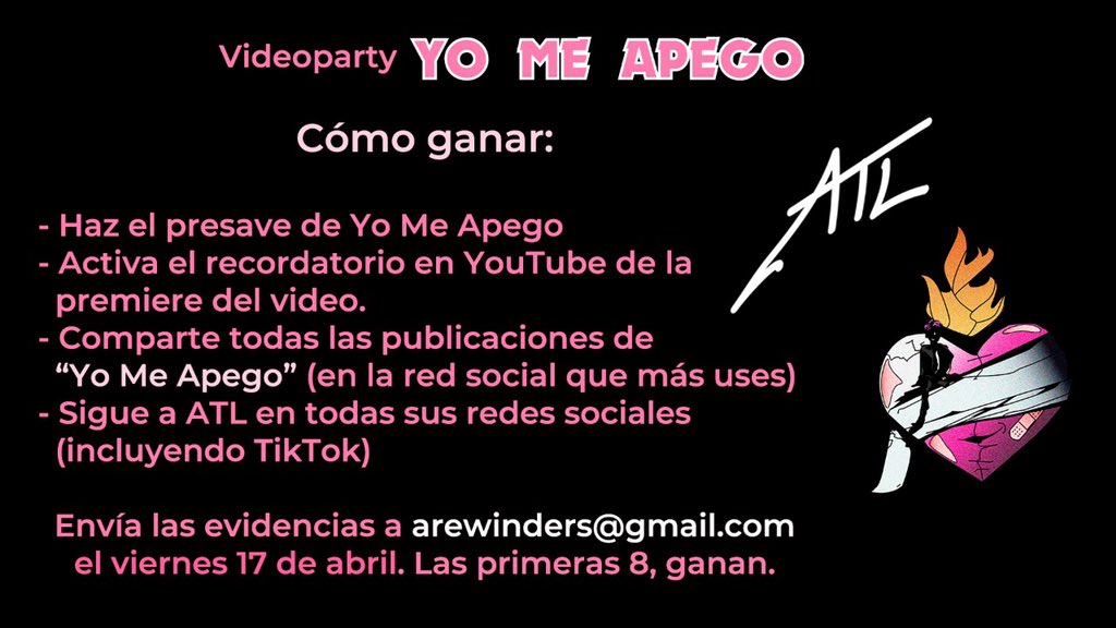 atlgarza's tweet photo. Vamos a tener “Videoparty #YoMeApego”, vean cómo ganar! 🔥 https://t.co/f1Y8VAtuKC